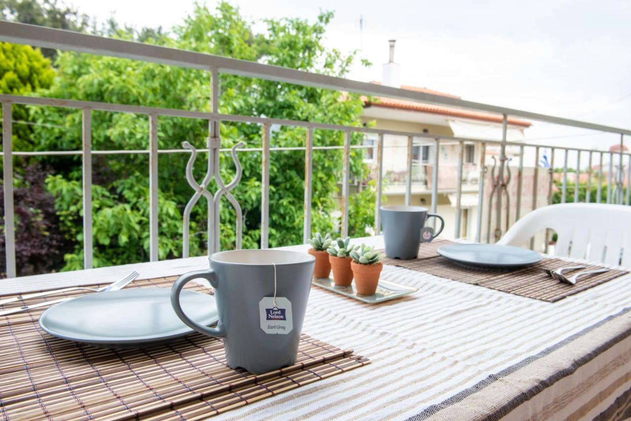 Apartment Nea Potidea. エクステリア 写真